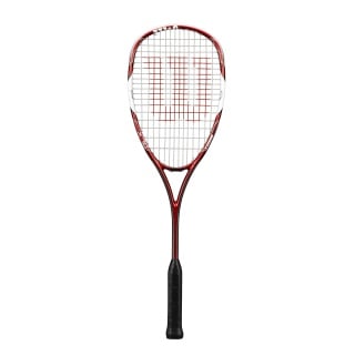 Wilson Squashschläger Tour 150g/ausgewogen rot - besaitet -